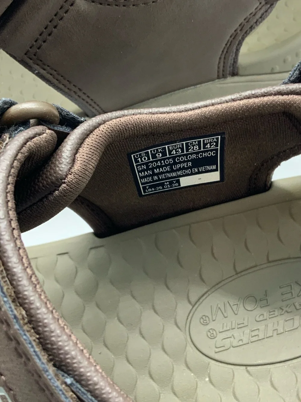 Skechers Tresmen - Garo Relaxed Fit Sandal